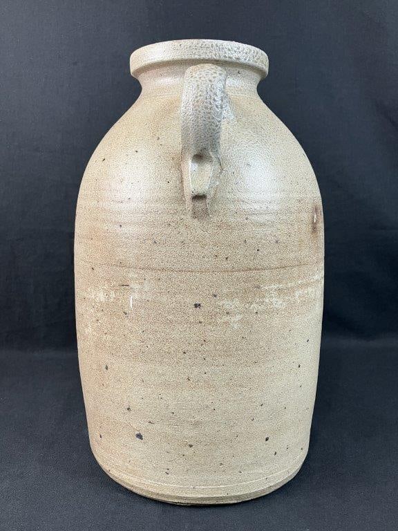 Salt-Glazed Stoneware Jar - 6