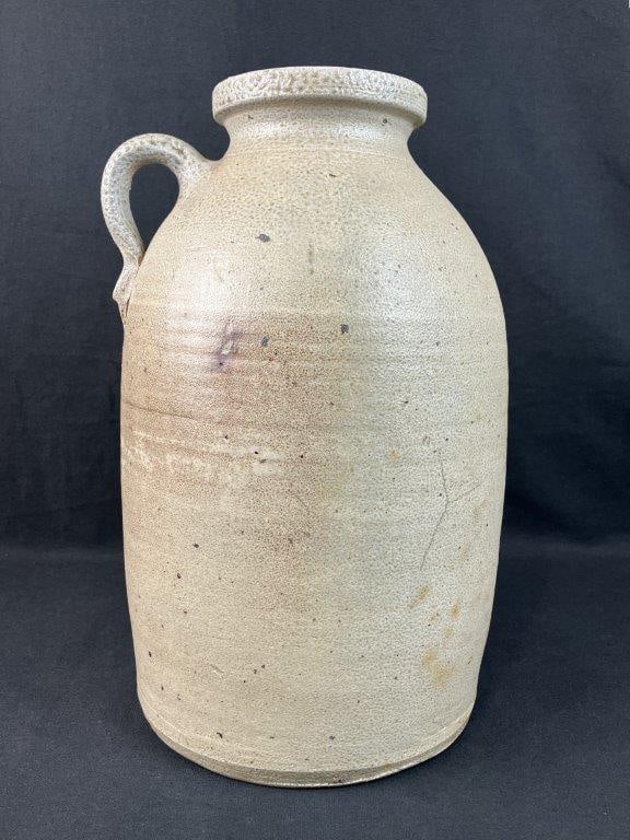 Salt-Glazed Stoneware Jar - 7
