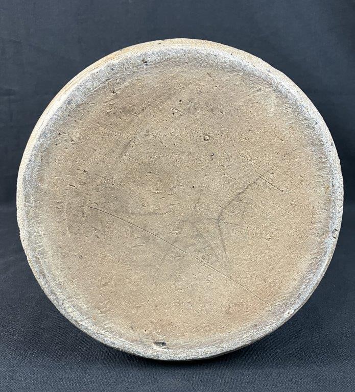 Salt-Glazed Stoneware Jar - 9