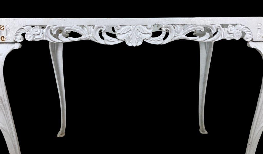 French Style Iron Garden Table - 7