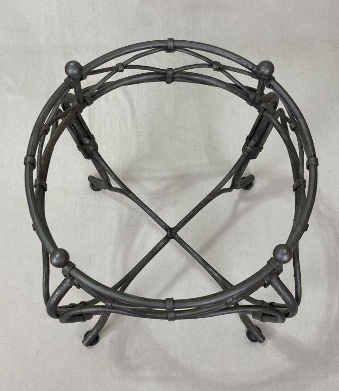 Wrought Iron Table Frame - 2