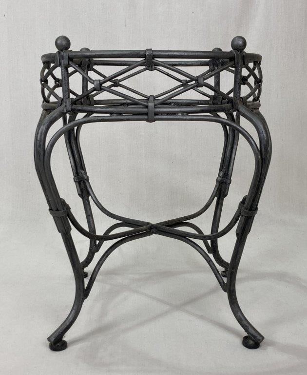 Wrought Iron Table Frame - 3