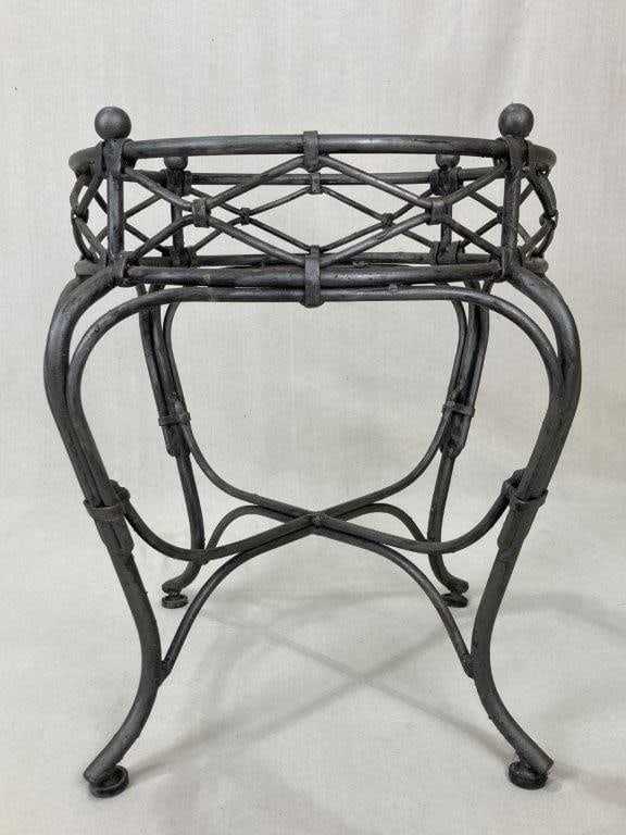 Wrought Iron Table Frame - 4