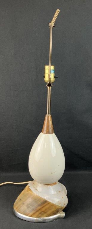 Mid-Century Modern Horse Hoof Lamp - 3