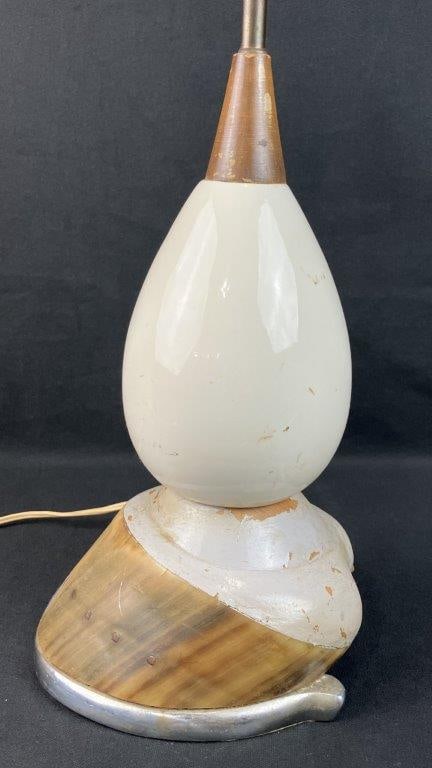 Mid-Century Modern Horse Hoof Lamp - 5