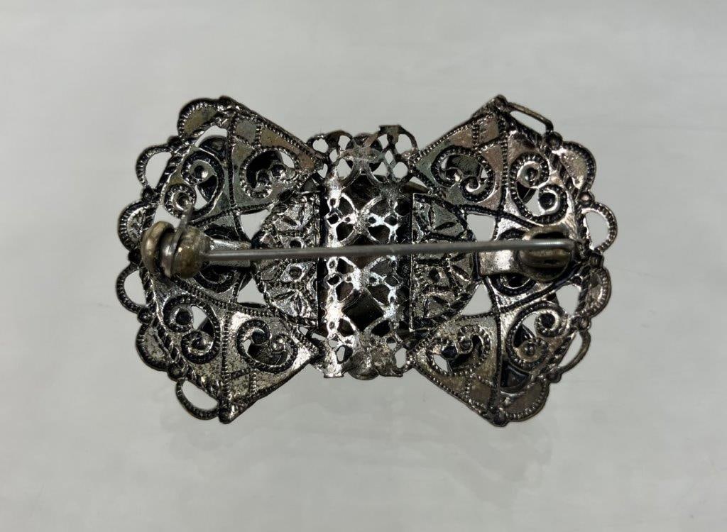 Sterling Silver Artisan Brooch - 3