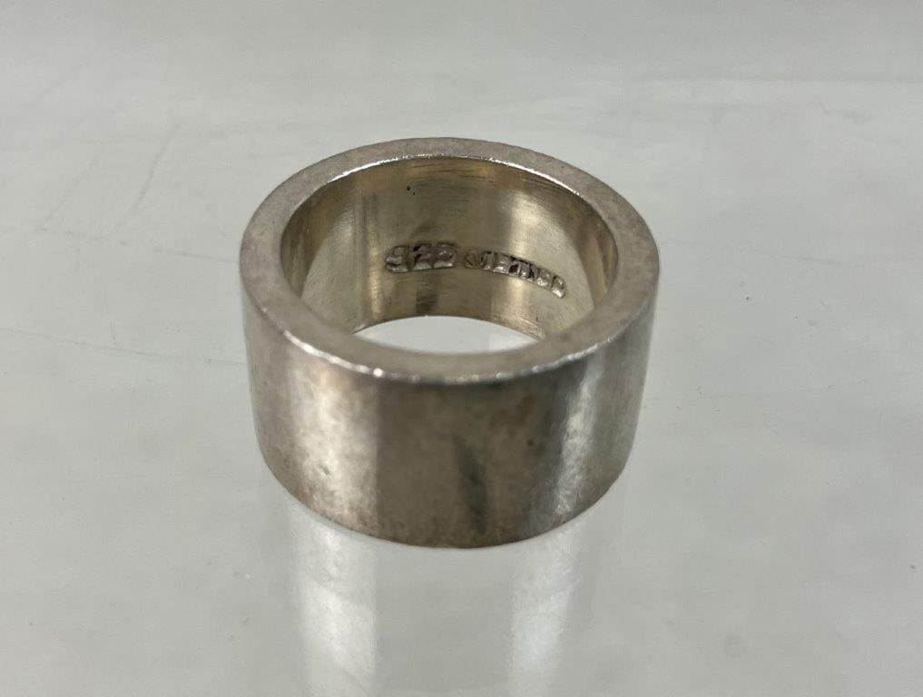 Mexican Artisan Sterling Silver Ring - 4