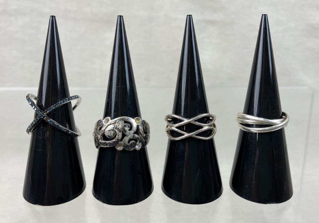 Sterling Silver Rings Including Nataliya V. Collister - 2