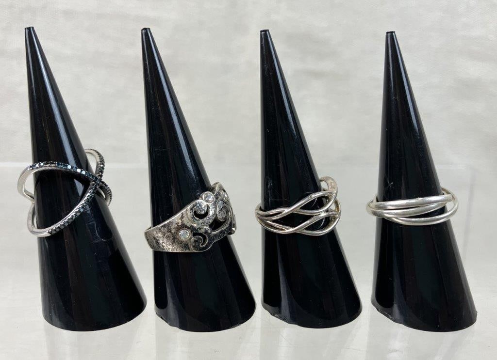 Sterling Silver Rings Including Nataliya V. Collister - 3