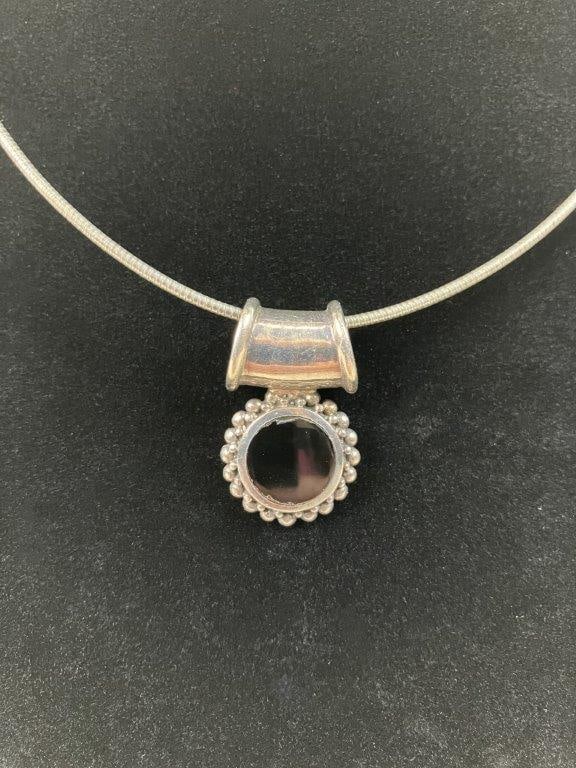 Sterling Silver Collar Necklace - 2