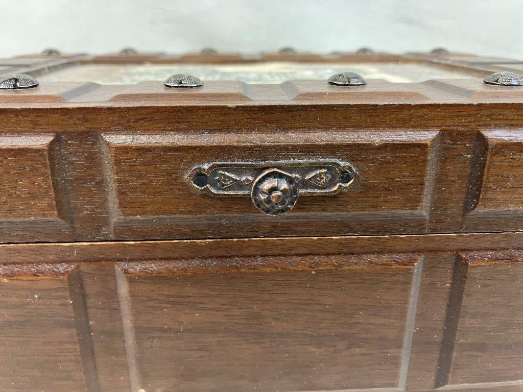 Hanna High School Decoupage Jewelry Box and Jewelry - 16