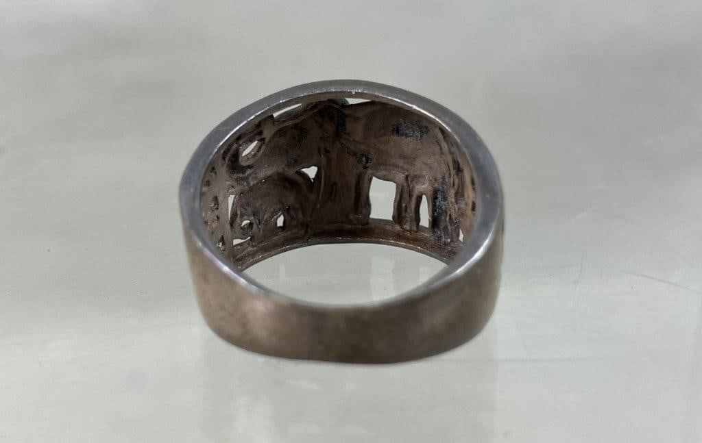 Three Artisan Rings Including Sterling Silver - 4