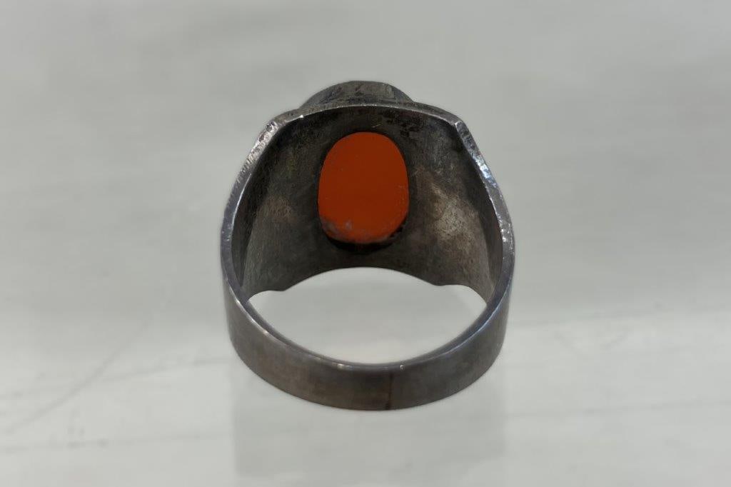 Three Artisan Rings Including Sterling Silver - 5