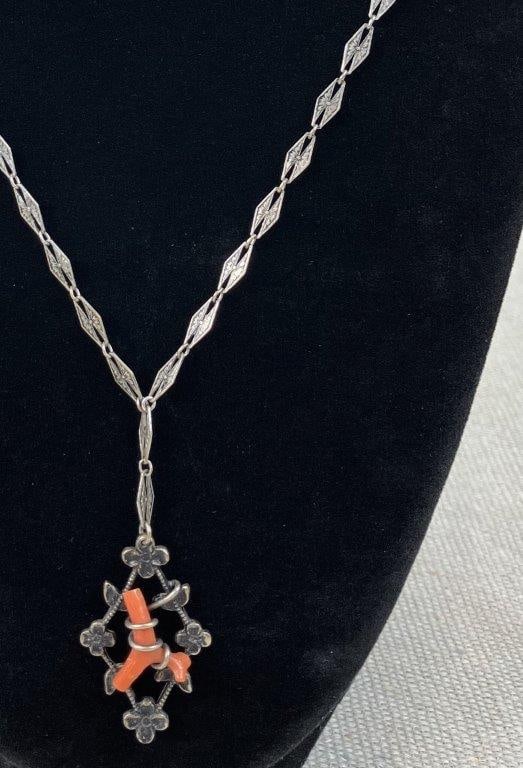 Art Nouveau Style Necklace - 2
