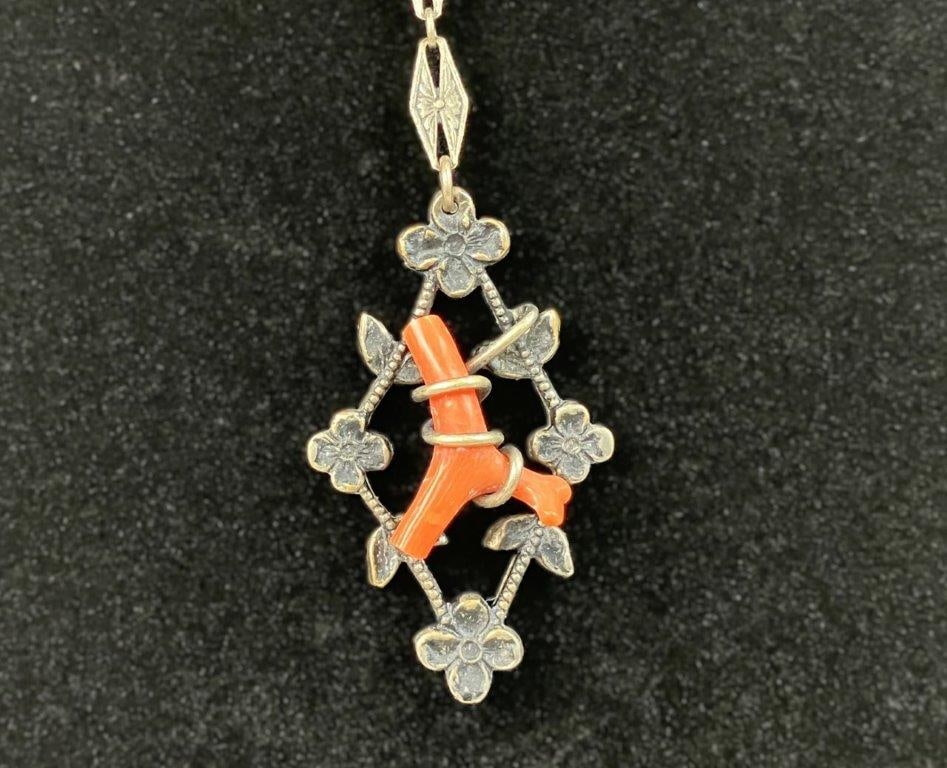 Art Nouveau Style Necklace - 3