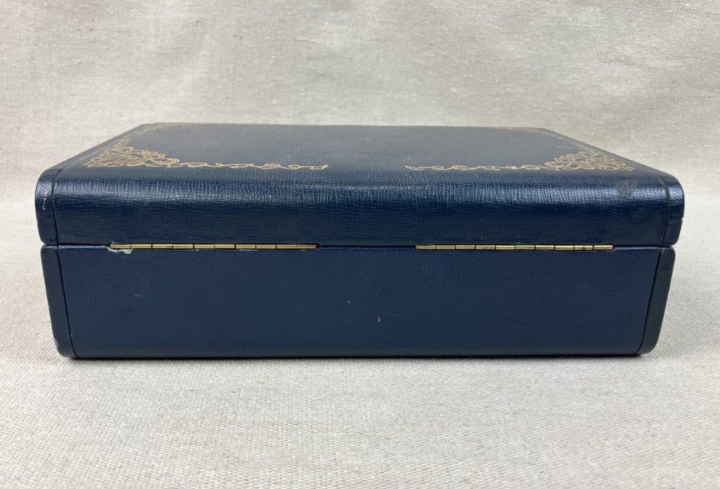 Farrington Texol Blue Jewelry Box - 5