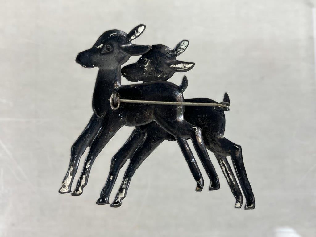 Sterling Silver Brooch and Ring - 7