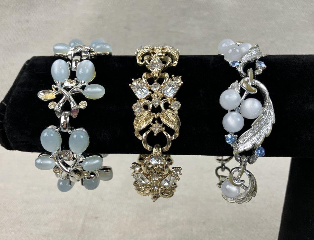 Vintage Costume Bracelets Inlcuding Star - 2