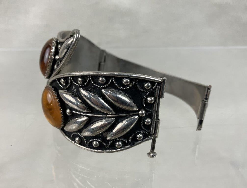 Silver-tone Bangle Bracelet - 2