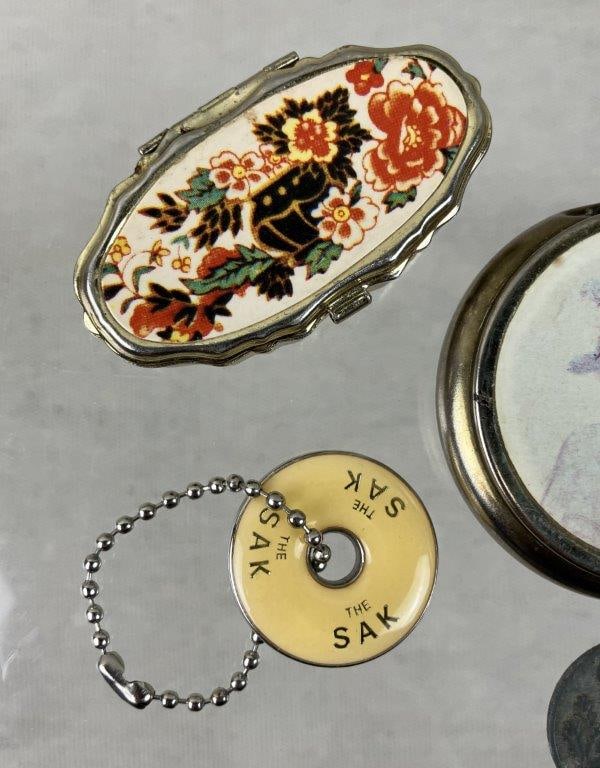 Assortment of Jewelry Featuring Vintage Pill Boxes - 2