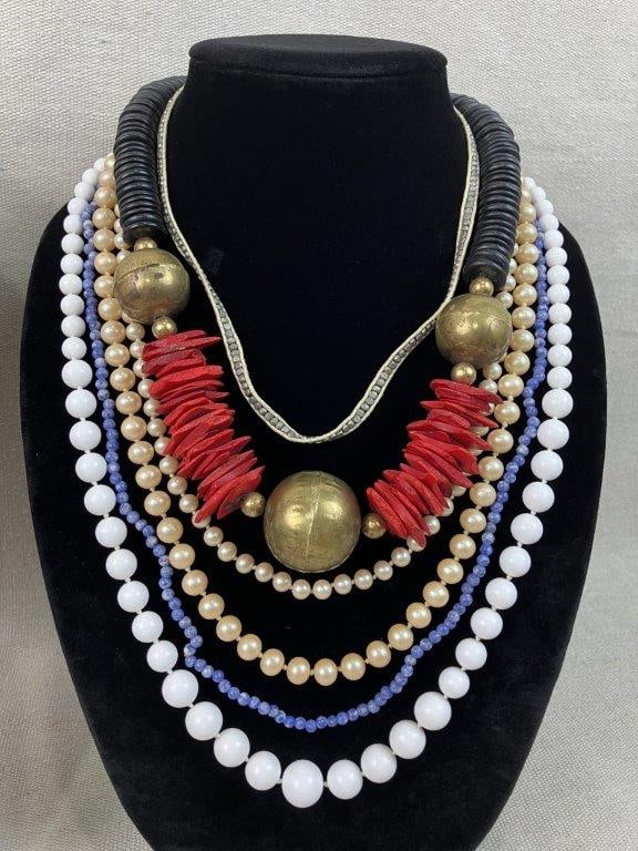 Assortment of Costume Jewelry Necklaces - 2