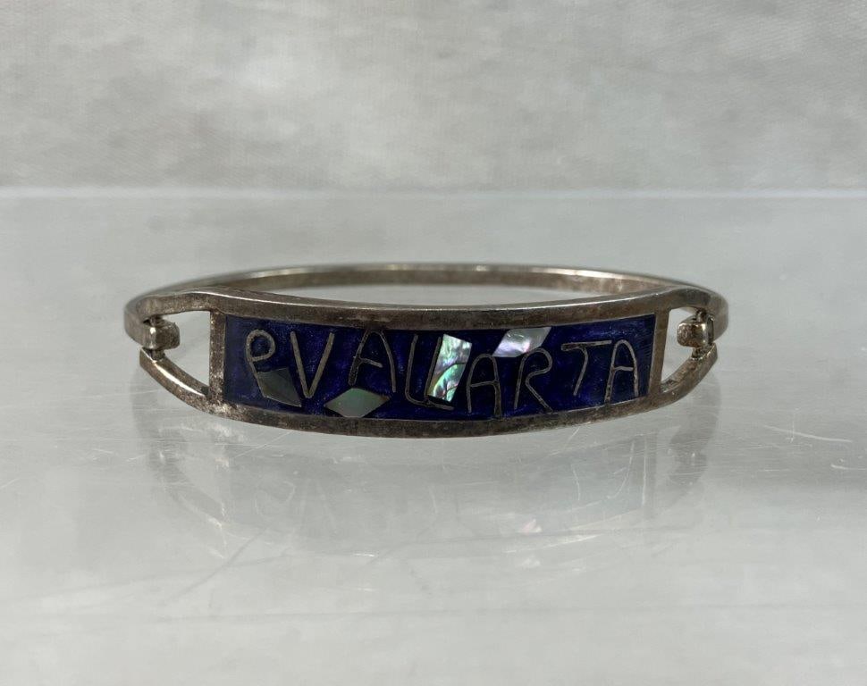 Taxco Hinged Bangle Bracelets - 2