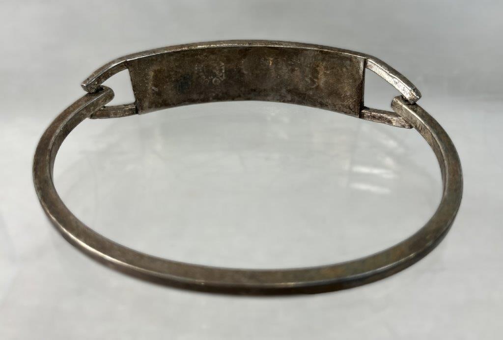 Taxco Hinged Bangle Bracelets - 3