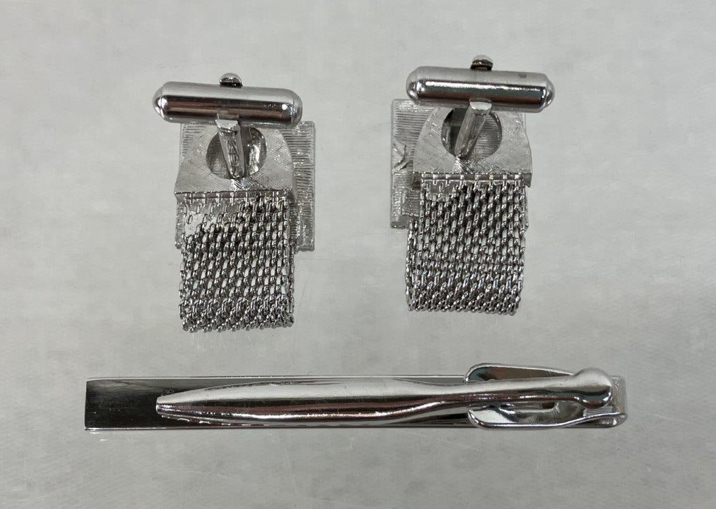 Cufflink and Tie Bar Set - 2