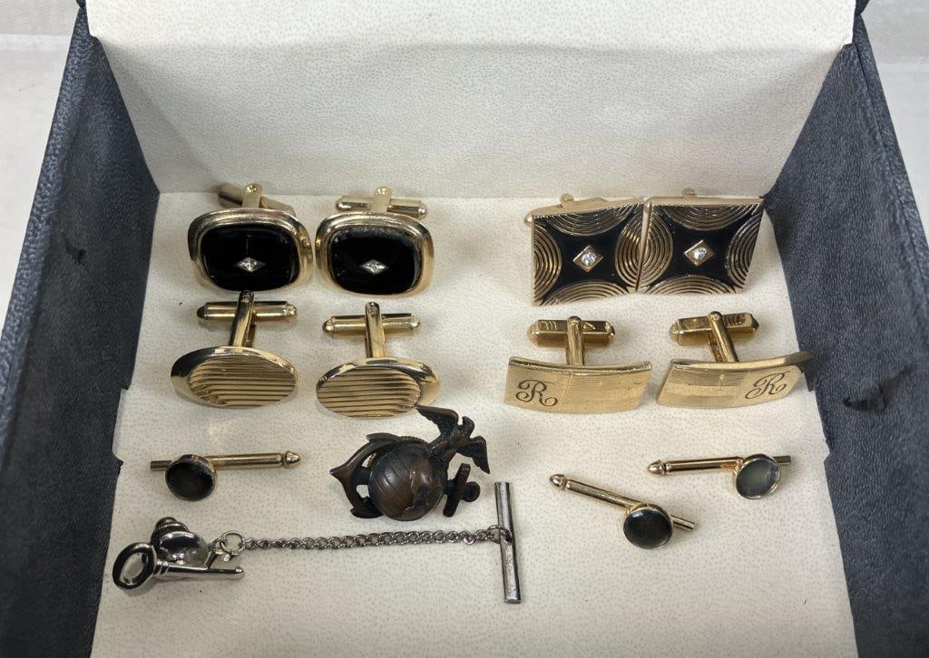 Assortment of Cufflinks Including Swank and Dante - 3