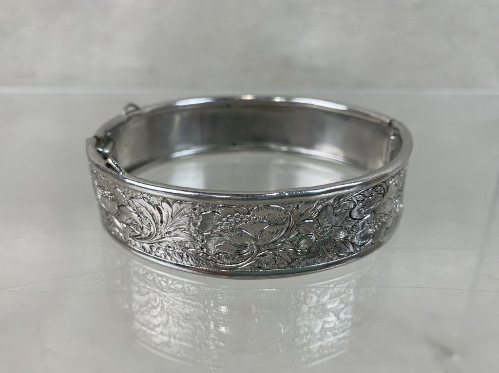 Gold and Silver-tone Bangle Bracelets Including Coro - 2