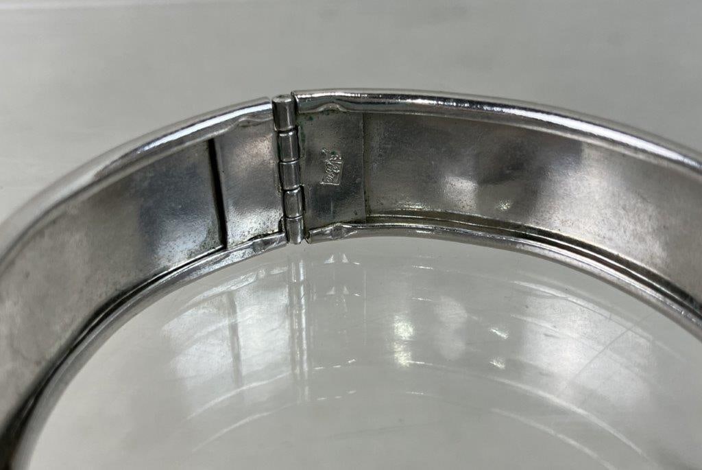 Gold and Silver-tone Bangle Bracelets Including Coro - 3