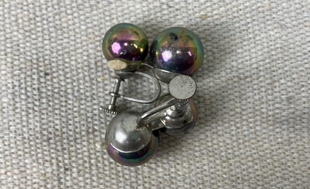 Assortment of Costume Earrings with Case - 7