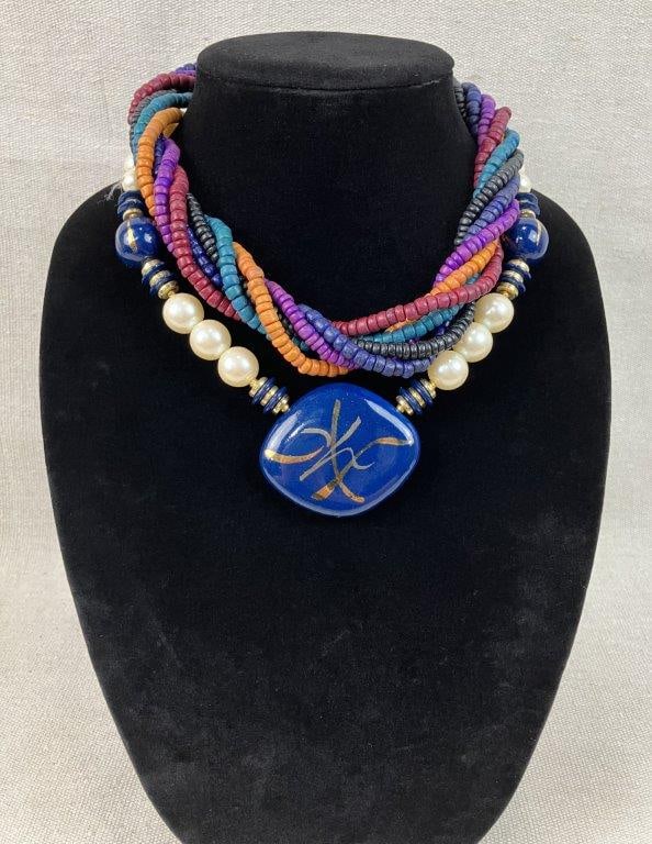 Vintage Jewel Toned Statement Jewelry Assortment - 2