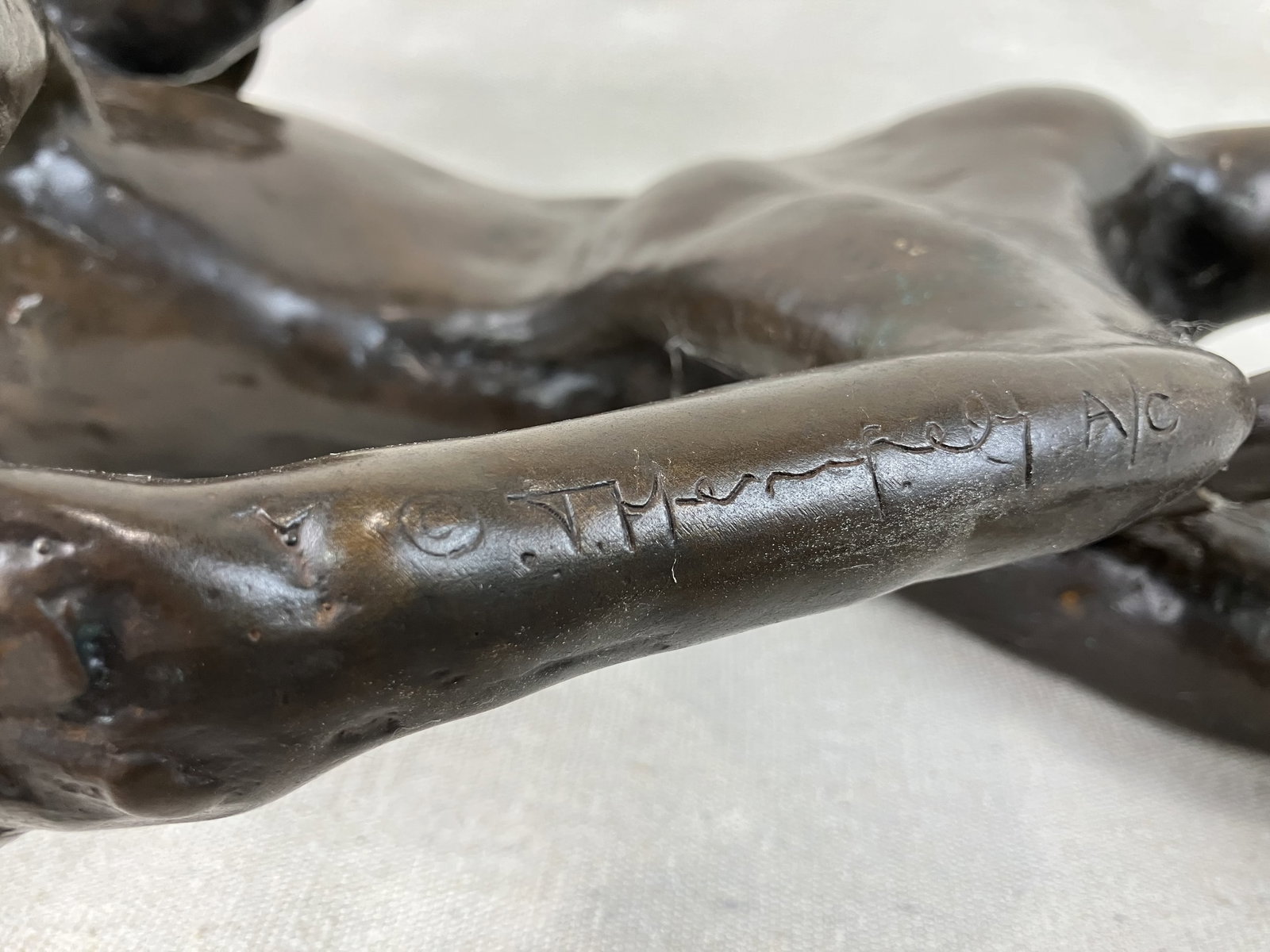 Tom Merrifield Bronze Cat Sculpture - 10