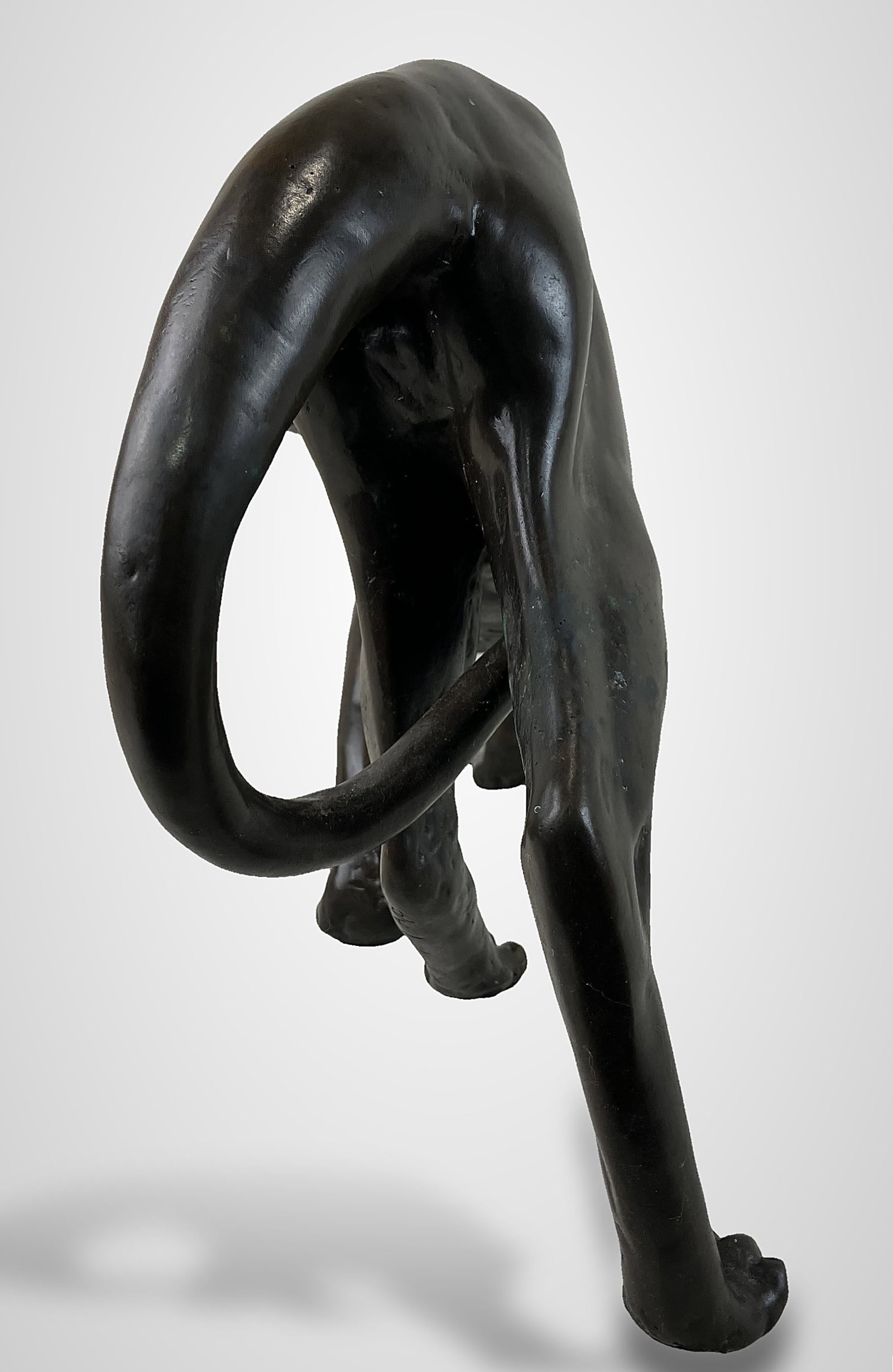 Tom Merrifield Bronze Cat Sculpture - 8
