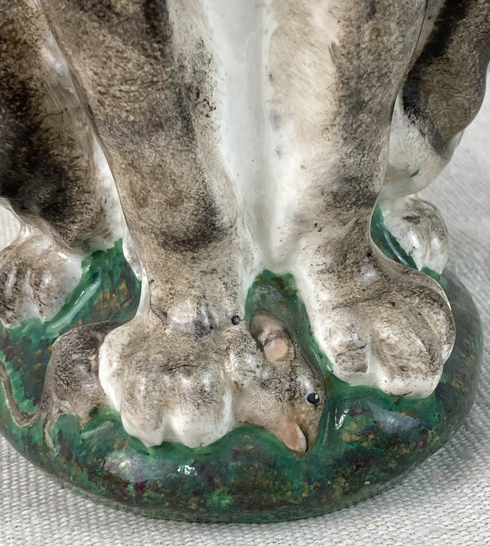 Minton Majolica Figural Cat Pitcher - 5