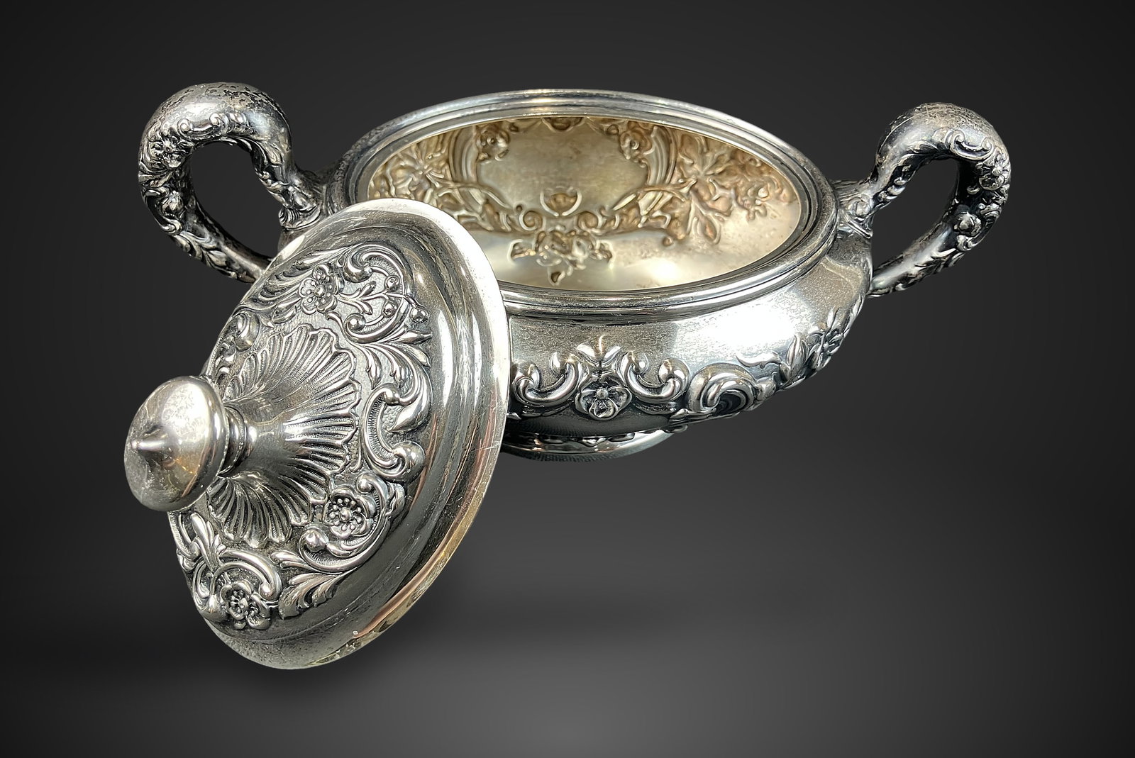 Gorham Sterling Silver Tea Set - 12