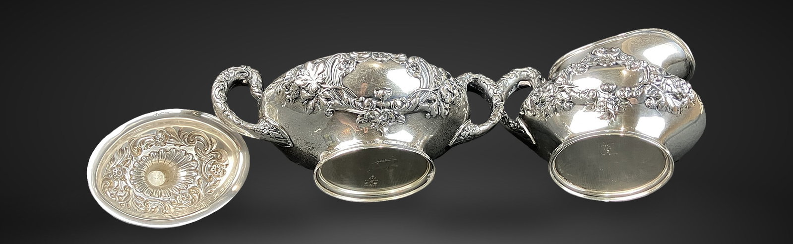 Gorham Sterling Silver Tea Set - 16