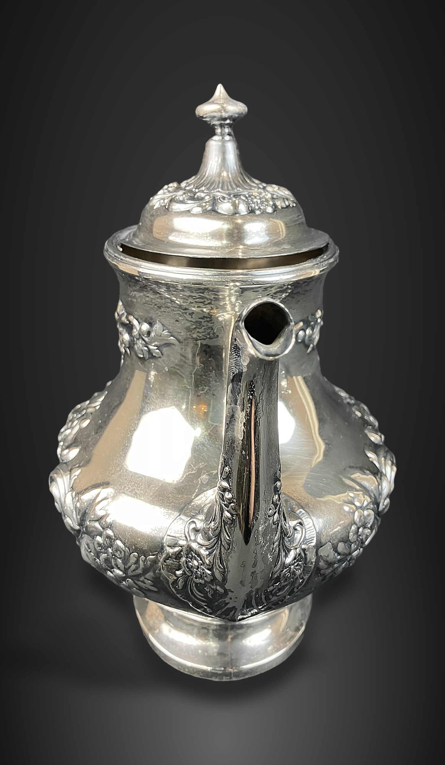 Gorham Sterling Silver Tea Set - 5