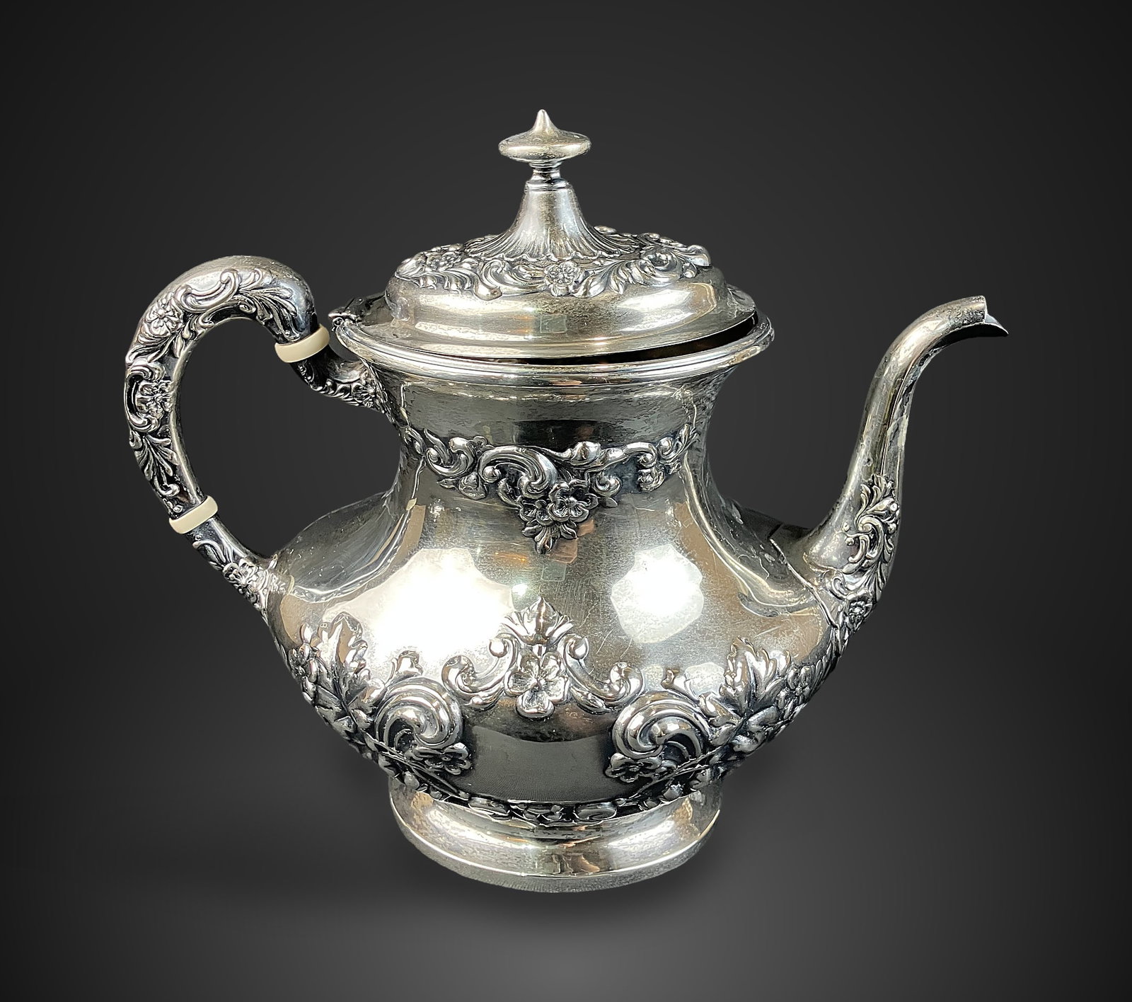Gorham Sterling Silver Tea Set - 6