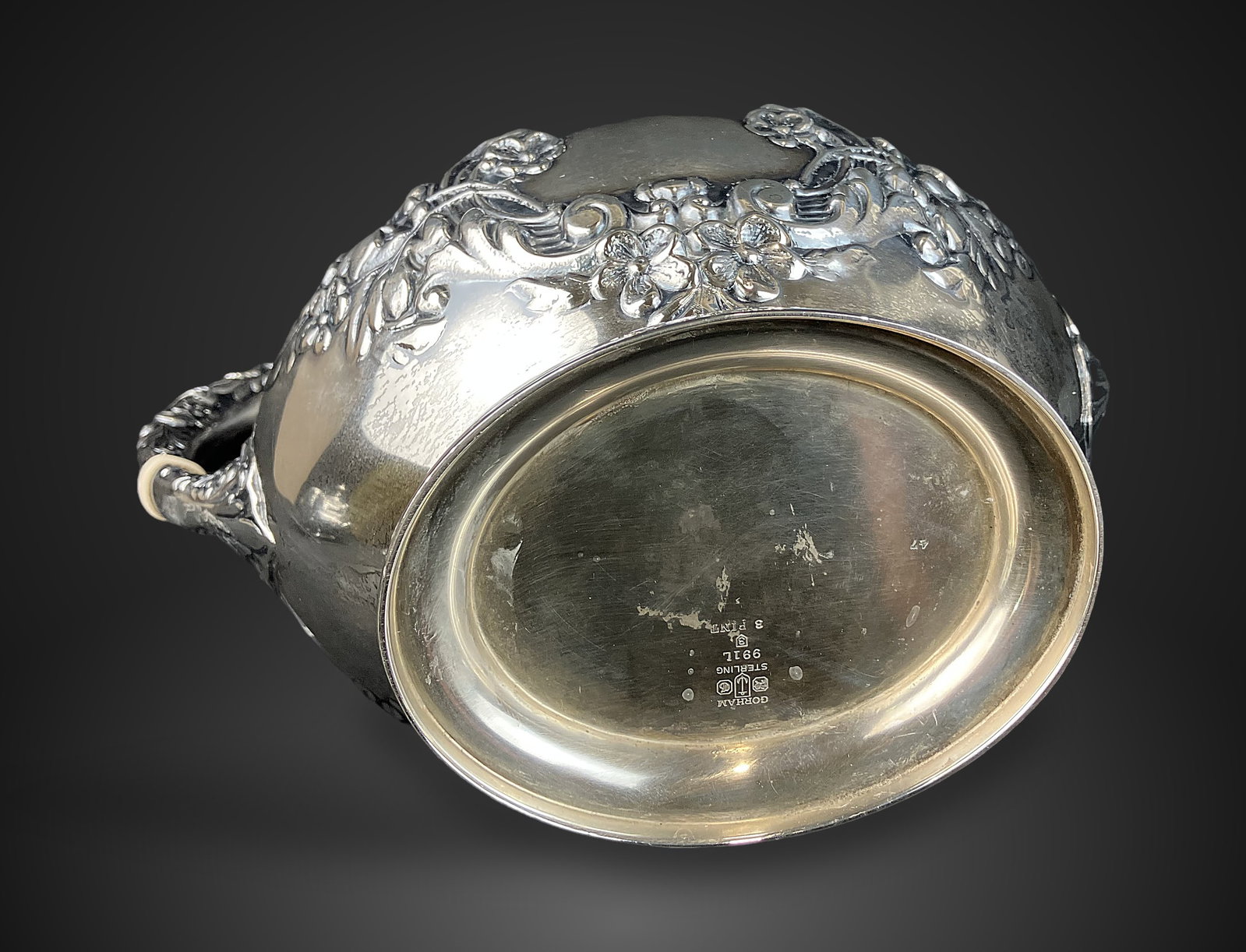 Gorham Sterling Silver Tea Set - 9