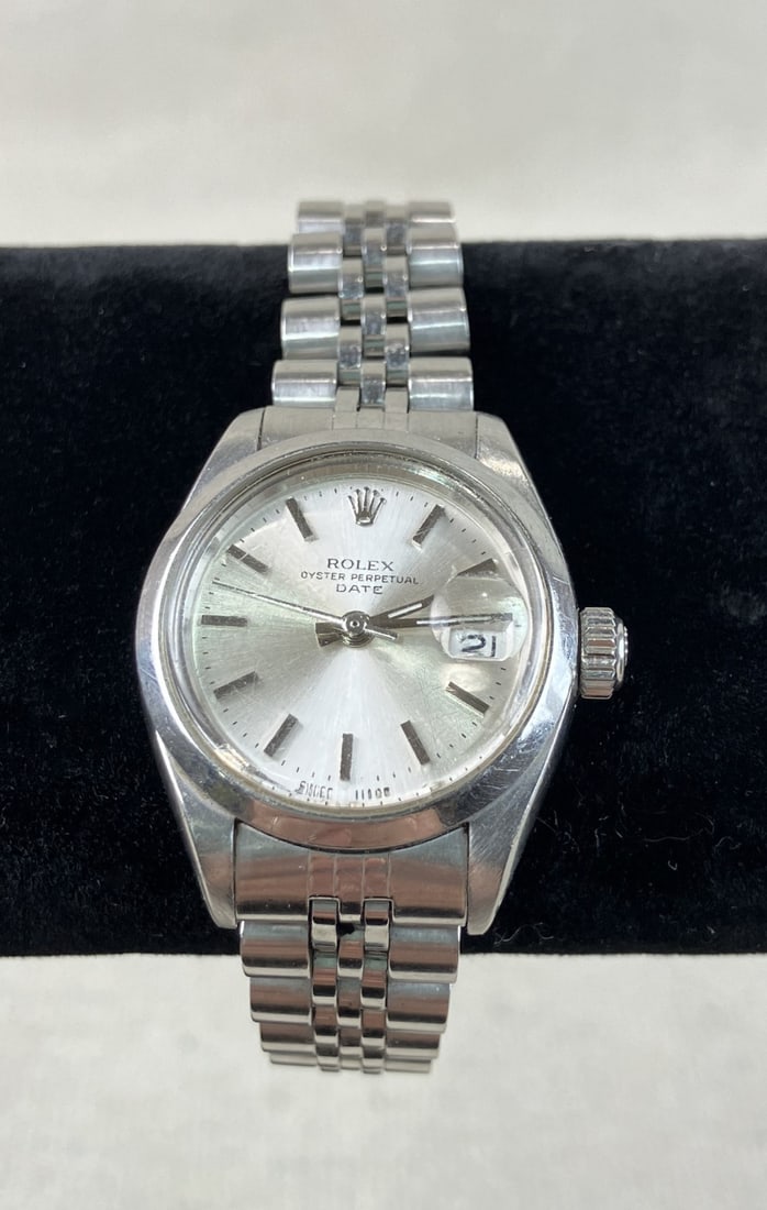Ladies Rolex Oyster Perpetual Date Wristwatch - 2