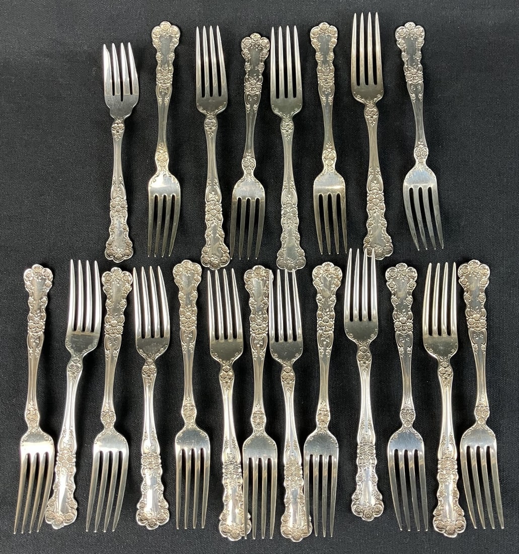 Gorham Buttercup Sterling Silver Flatware Set - 2