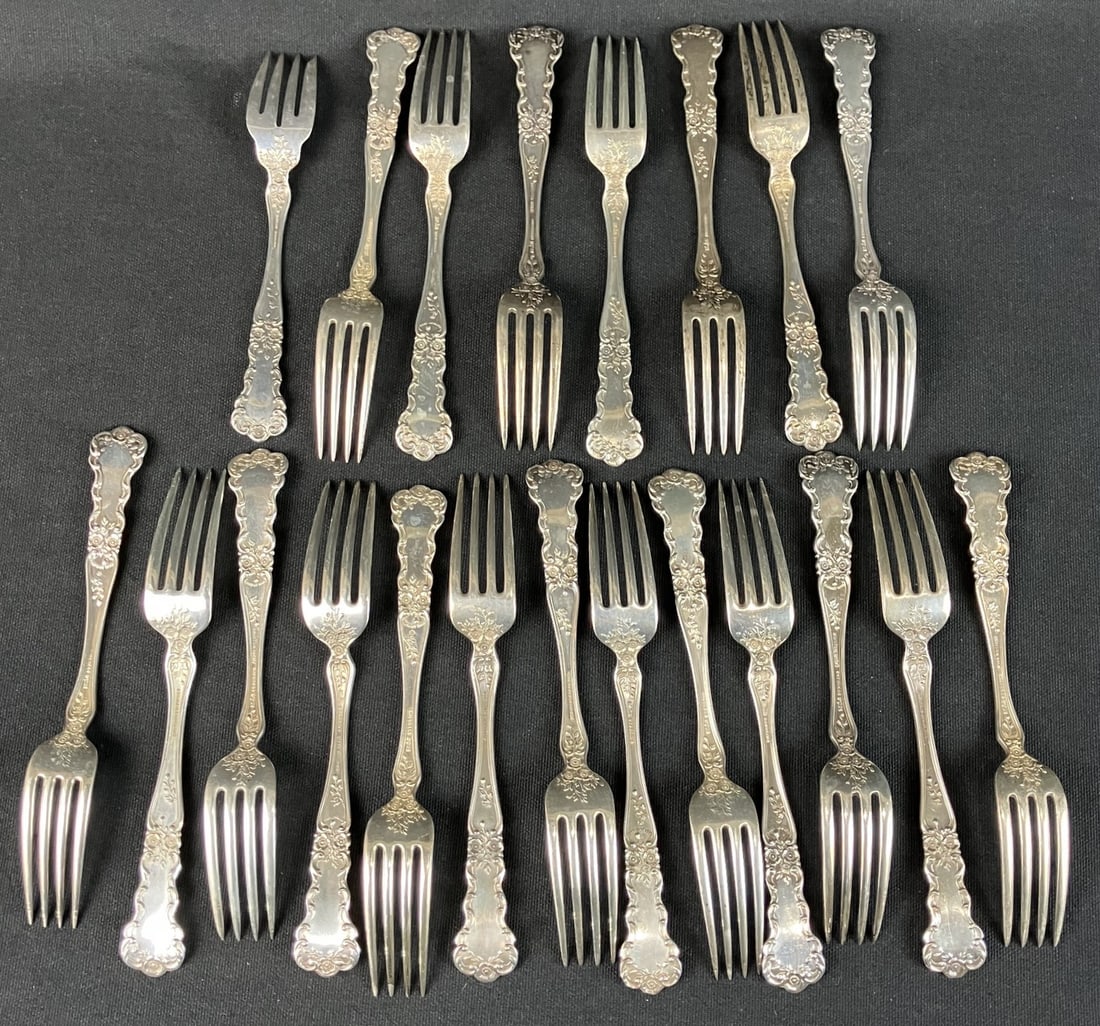 Gorham Buttercup Sterling Silver Flatware Set - 3