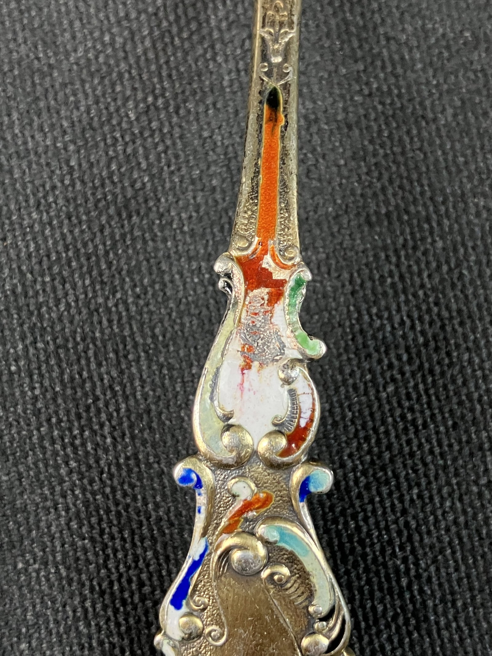 Gorham Sterling Silver Enameled Flatware - 4