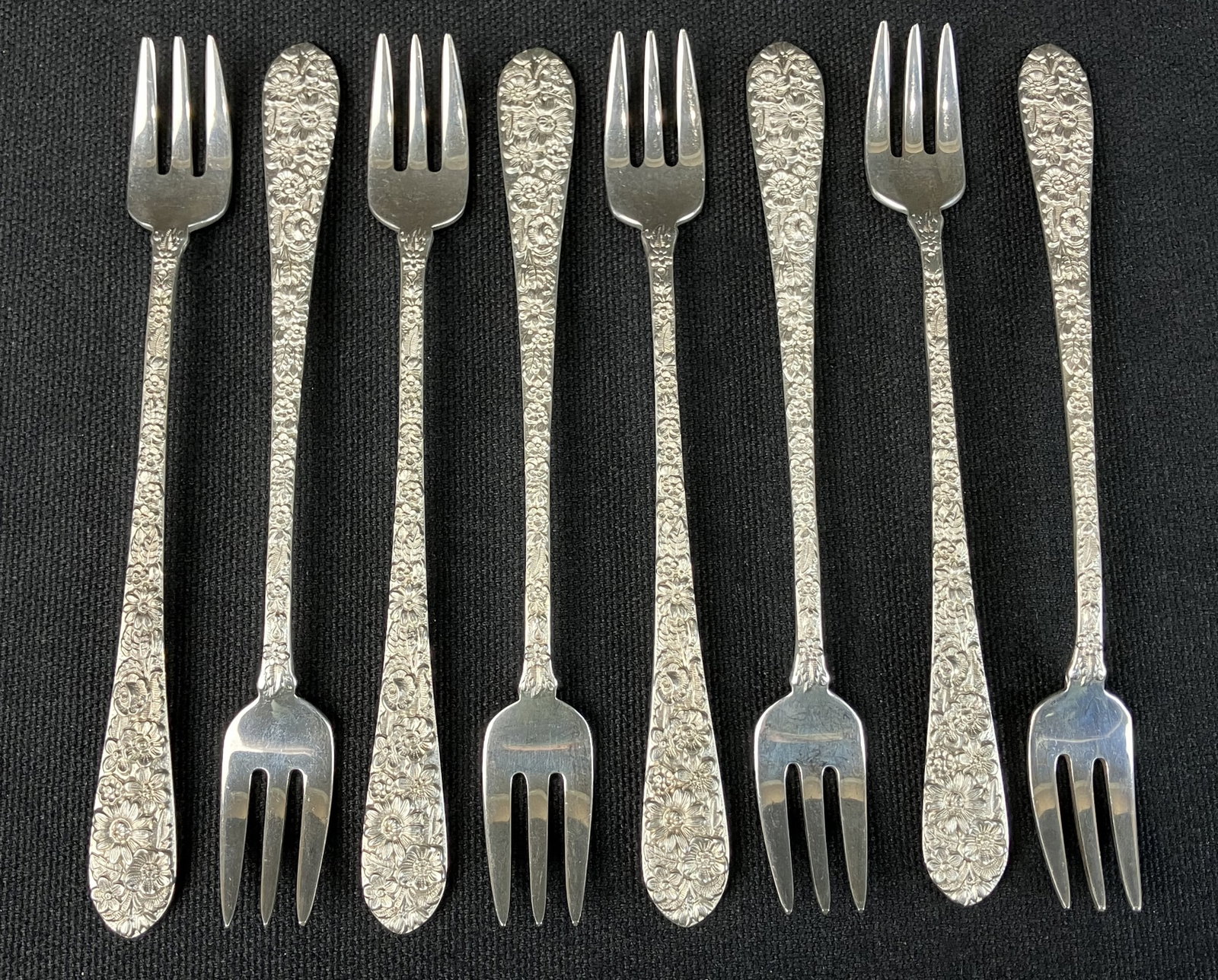 Manchester Sterling Silver Southern Rose Flatware Collection - 16