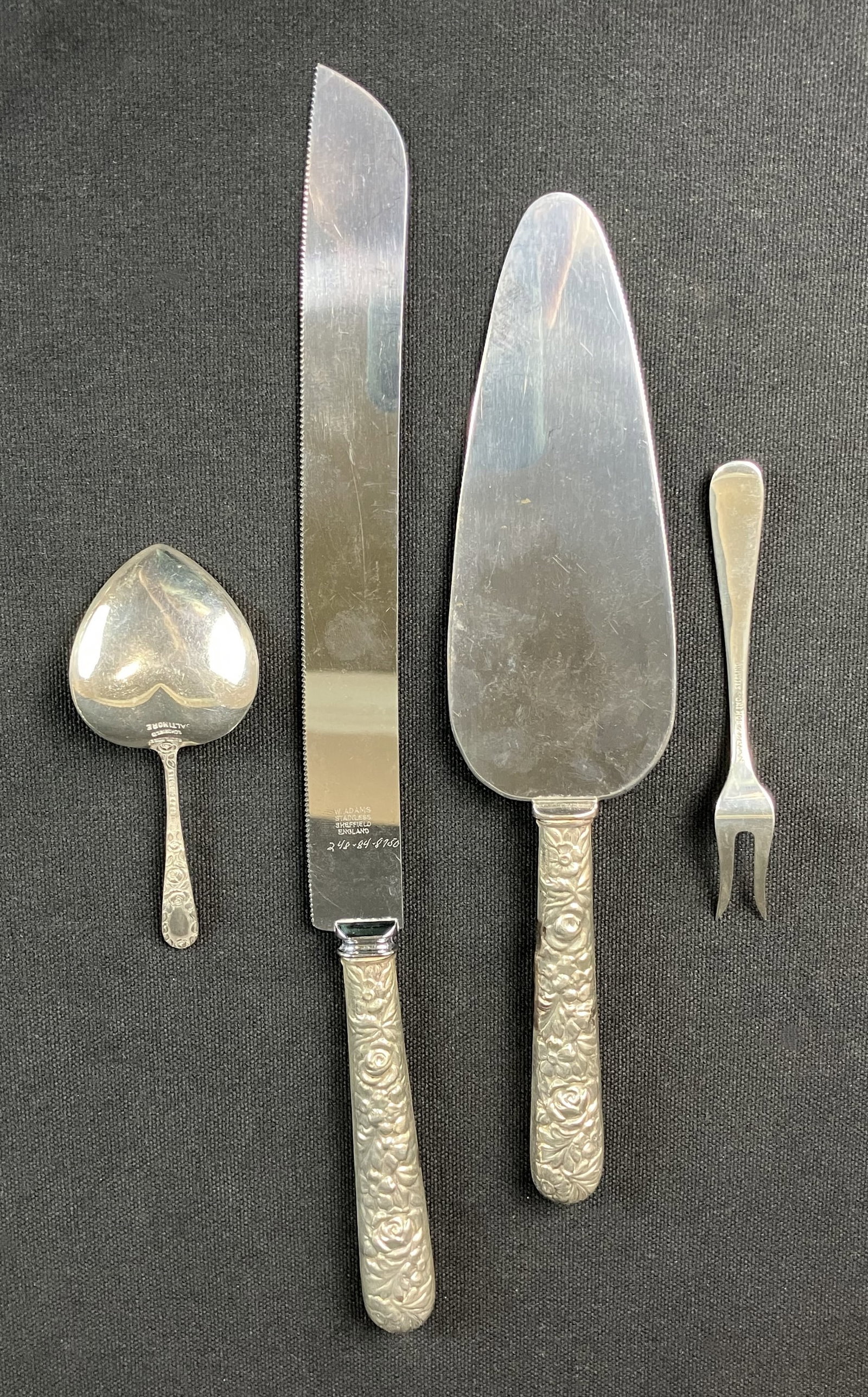 Manchester Sterling Silver Southern Rose Flatware Collection - 8