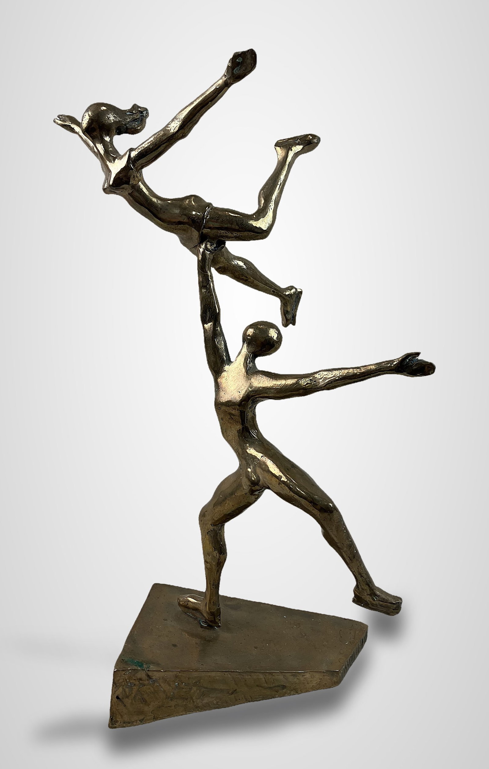 Theo Bronze Dancers Sculpture - 4