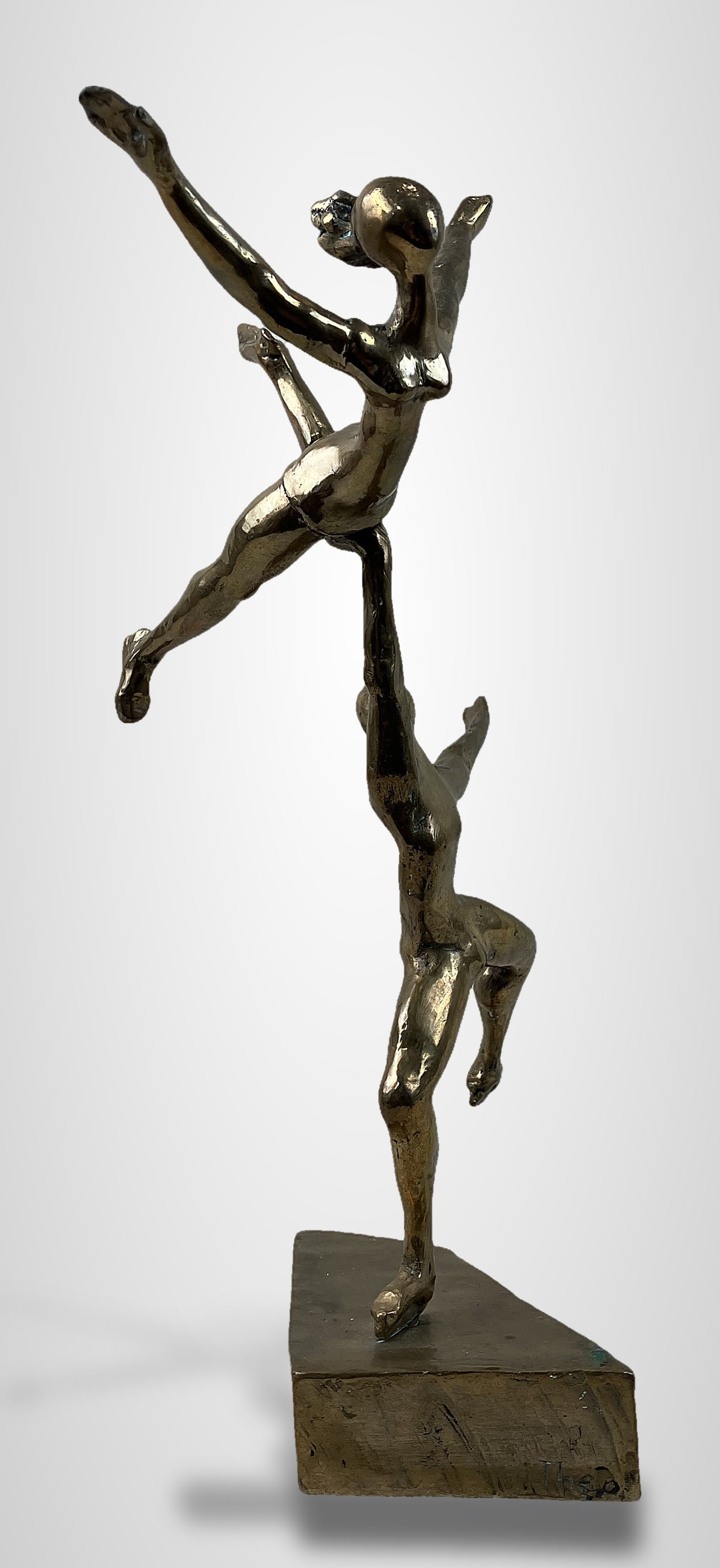 Theo Bronze Dancers Sculpture - 6