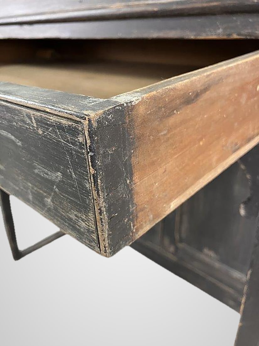 19th Century Painted Plantation Desk - 3